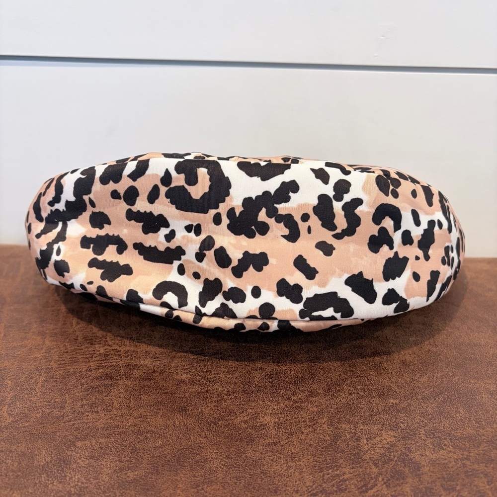 Brighton Love Leopard Swing Bag NWT Y2K Coquette Nylon Crossbody - Picture 3 of 8